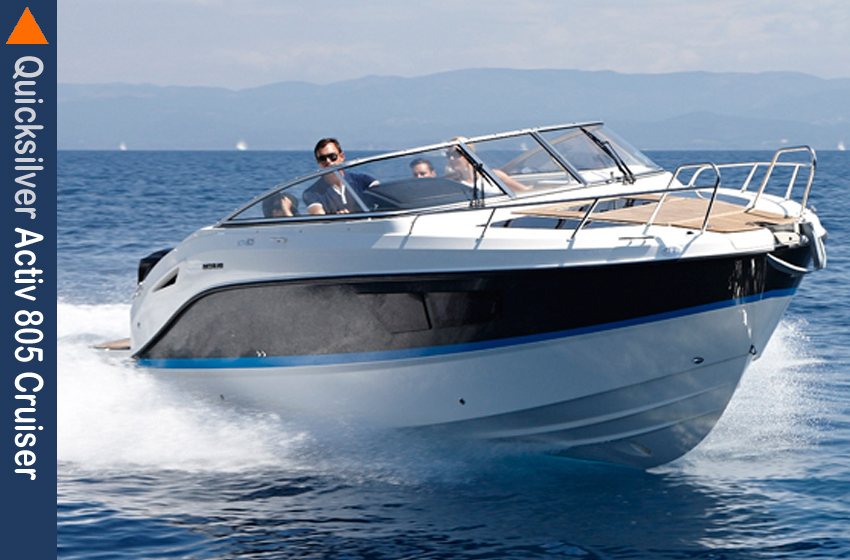 Quicksilver Activ 805 Cruiser mit 2x Mercury 200PS, in Zulauf