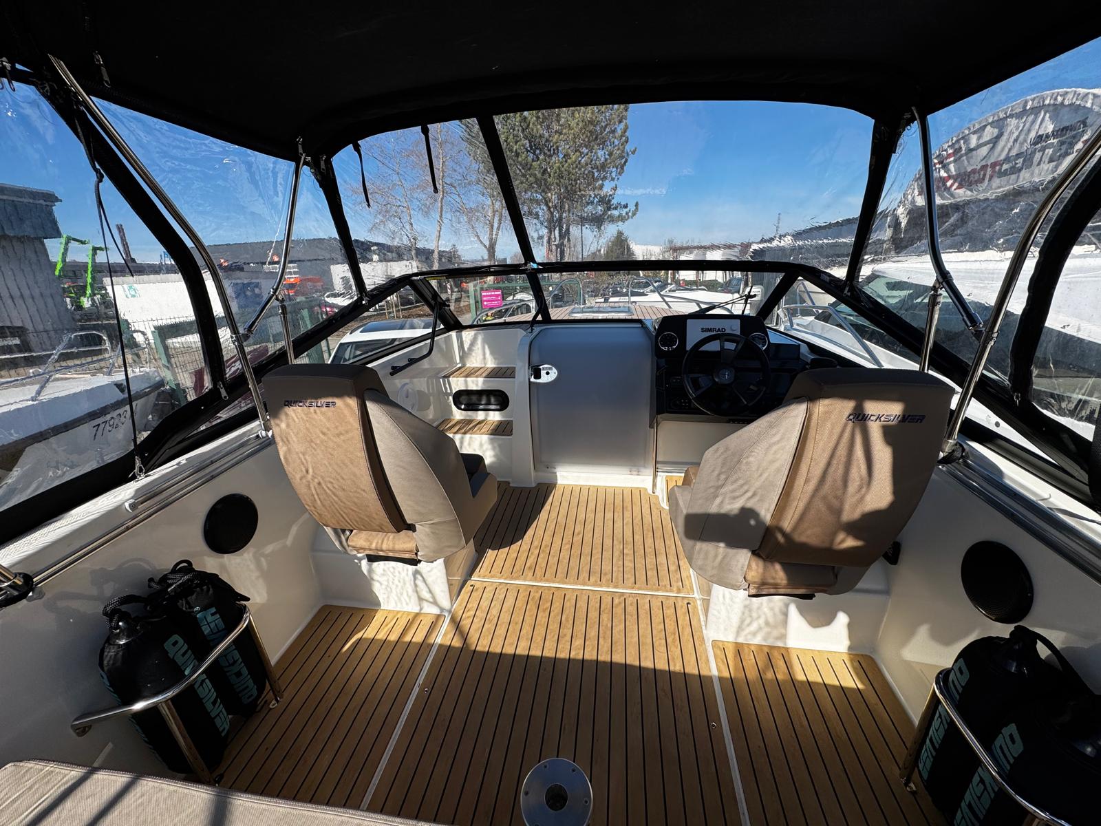 Quicksilver 605 Cruiser mit Mercury F150 XL, Bj. 2023