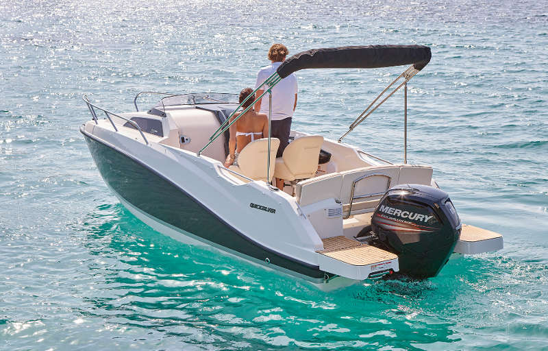 Quicksilver 555 Cabin mit Mercury F100 EXLPT, Bj. 2025, Motor Neu mit Trailer