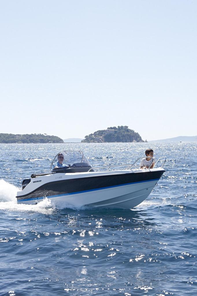 455 Open mit 15 PS und Trailer