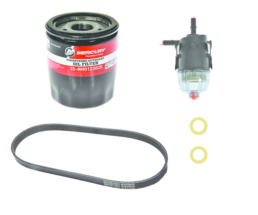 Wartungskit 100h Mercury F450R, 4.6l V8 Racing, 8M0172447