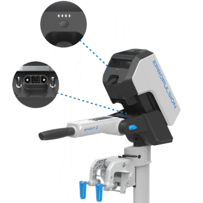 Der ePropulsion Spirit 2.0 Plus Kurzschaft mit Pinne ist ein leistungsstarker 2 kW Elektro-Außenborder mit integriertem Akku, leisem Direktantrieb und hoher Effizienz. Ideal für Schlauchboote, Angelboote und kleine Segelboote.