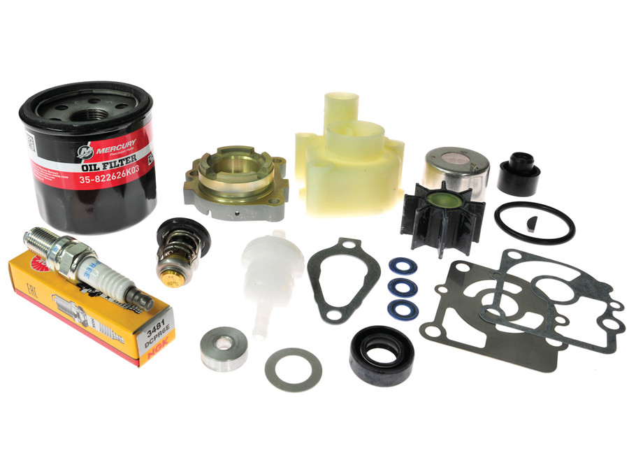 Wartungskit 300h Mercury F10, F15, F20 Vergasermodelle, auch JCI, 8M0120838