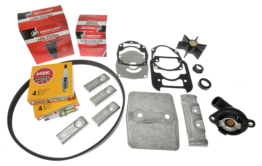 Wartungskit 300h Mercury F250, F300 4.6l V8 Verado, Racing & AMS Racing, 8M0149932