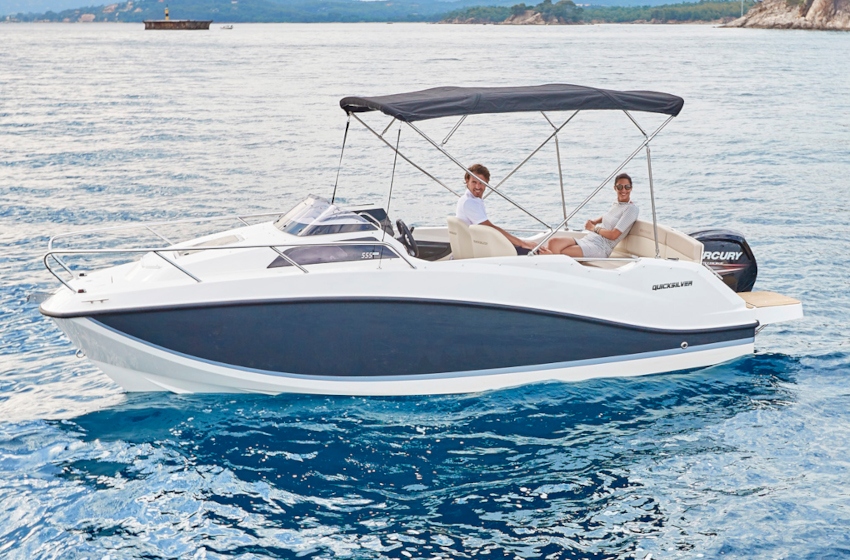 Quicksilver Activ Cabin Kajütboot mit Kabine für Ausflüge und Übernachtung