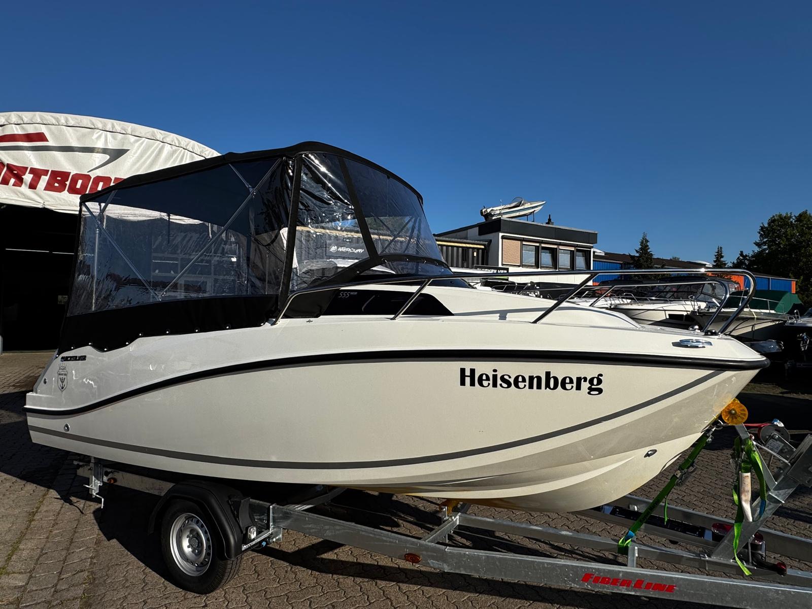 Quicksilver 555 Cabin mit Mercury F100 EXLPT, Bj. 2025, Motor Neu mit Trailer