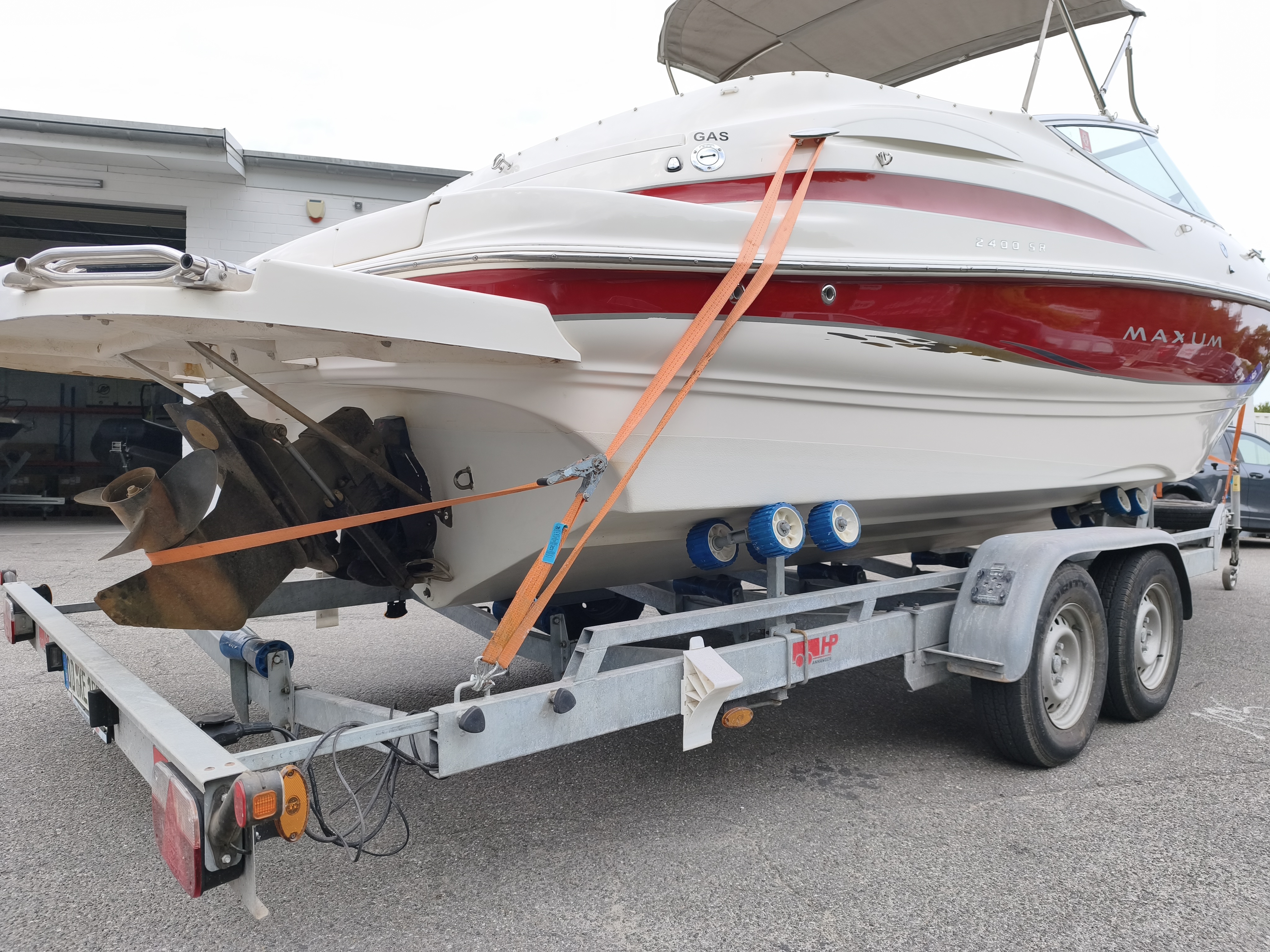 Maxum 2400 SR Bowrider mit Mercruiser 5.7l und Trailer Gebraucht
