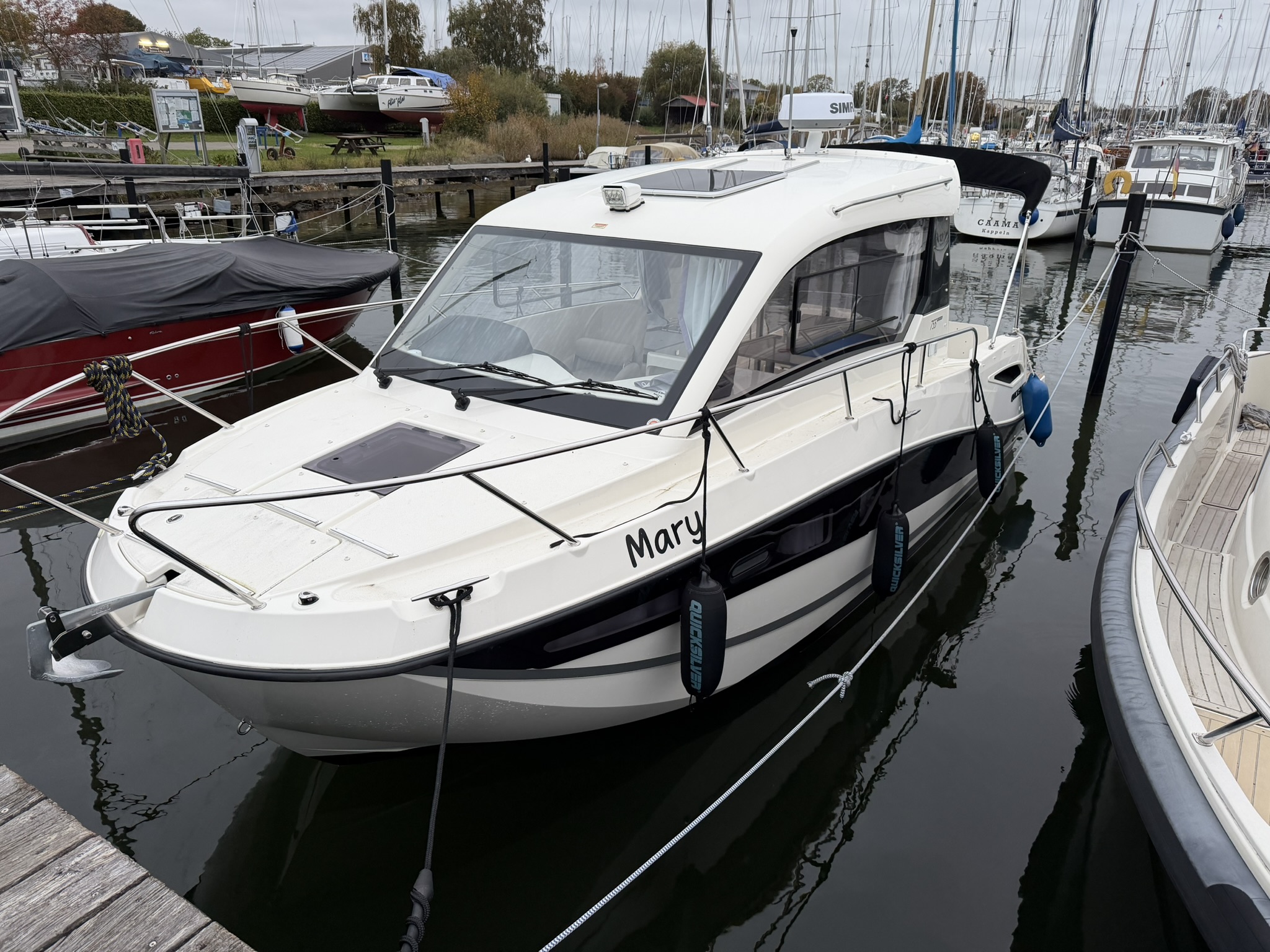 Quicksilver 755 Weekend mit Mercury F250 XL V8 DS, 2022 Gebrauchtboot 