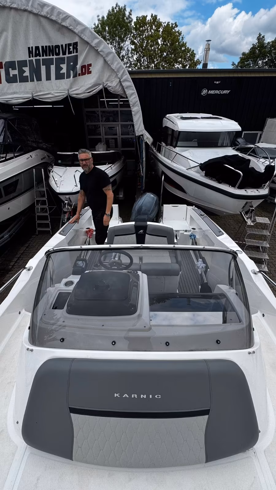 Gebrauchtboot Karnic SL652 inkl. Yamaha F200XC und Trailer