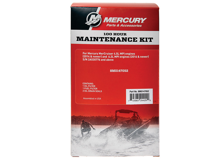 Wartungskit 100h Mercruiser 4.5l MPI 200 / 250, 6.2l MPI 300 / 350 PS und EC Modelle, 8M0147052