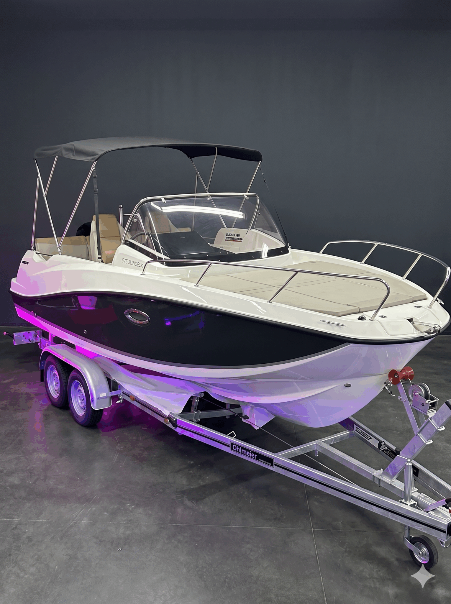 Quicksilver Activ 675 Sundeck mit Mercury 175 PS Lagerboot