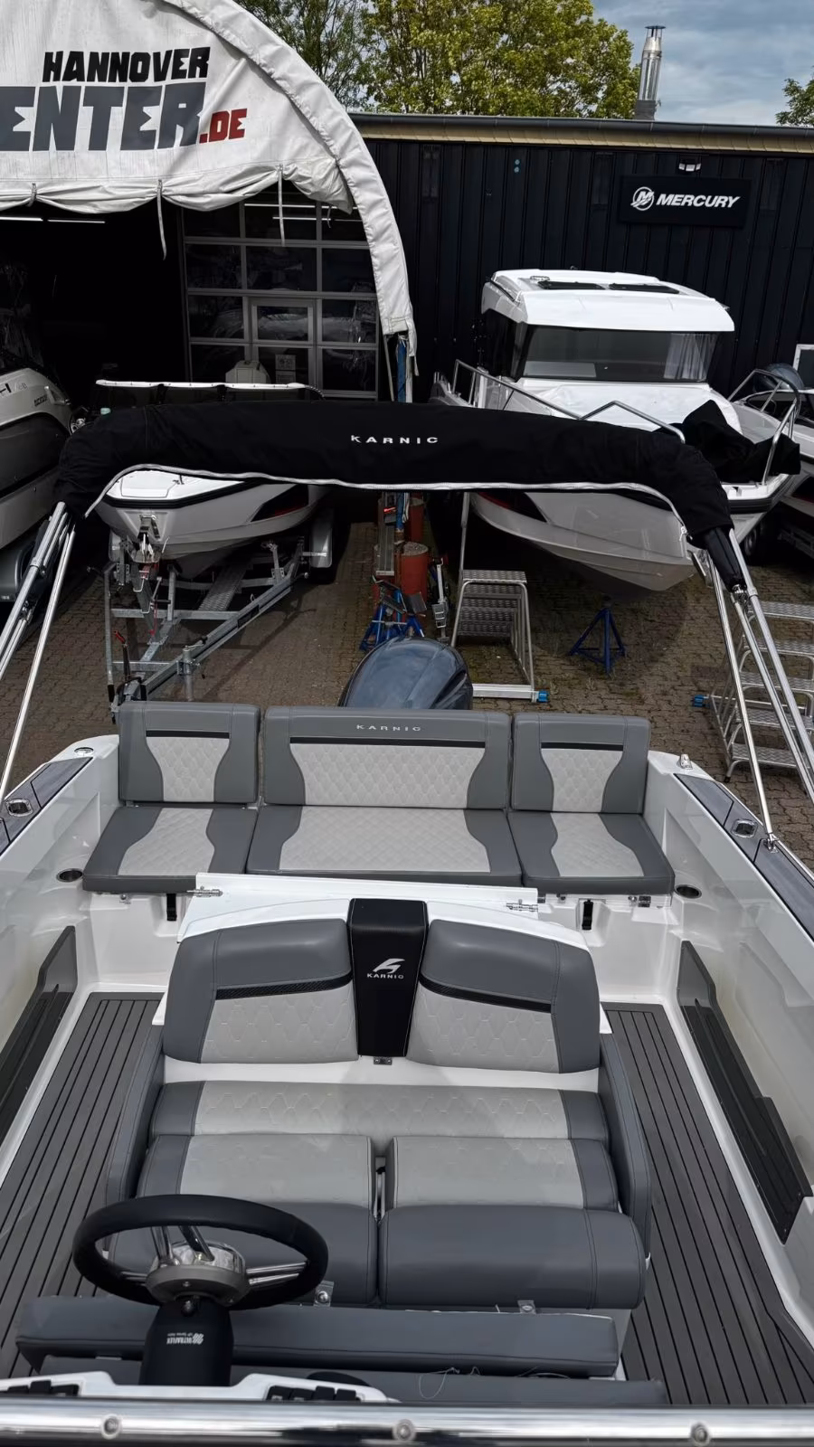 Gebrauchtboot Karnic SL652 inkl. Yamaha F200XC und Trailer