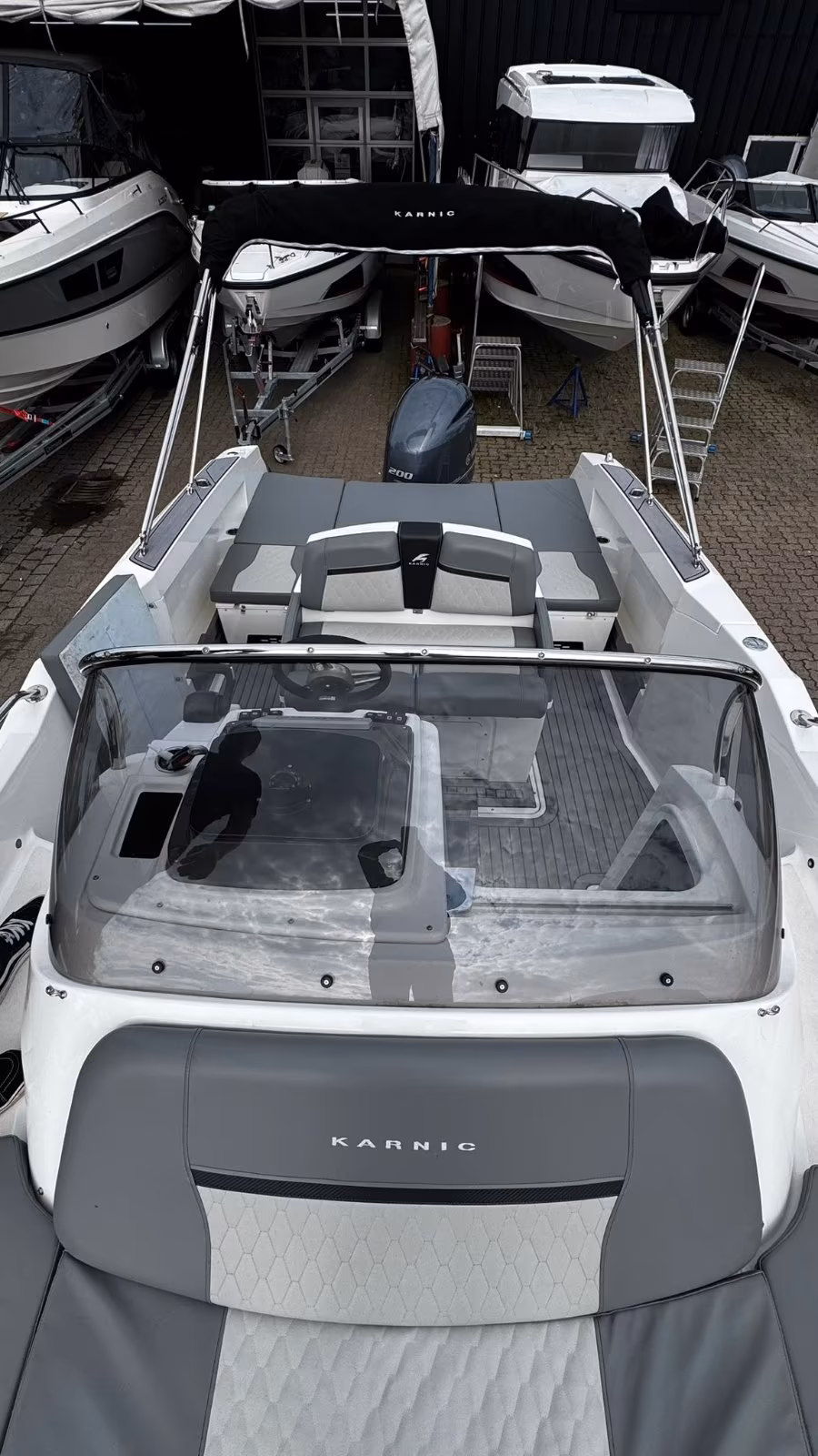 Gebrauchtboot Karnic SL652 inkl. Yamaha F200XC und Trailer