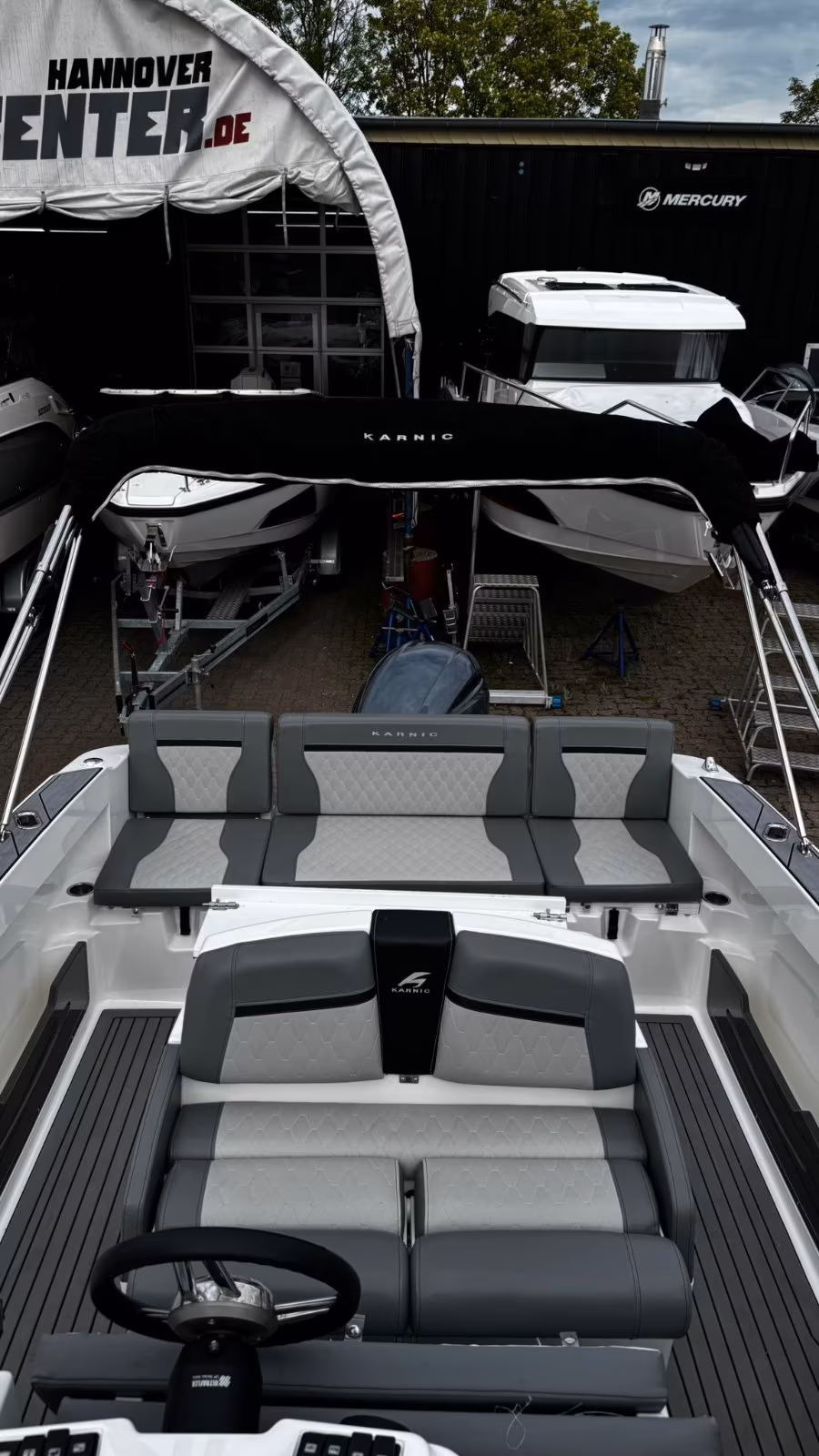 Gebrauchtboot Karnic SL652 inkl. Yamaha F200XC und Trailer