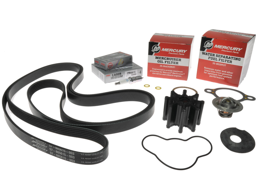 Wartungskit 300h Mercruiser 4.3l, MPI, Alpha/Bravo, 8M0147065
