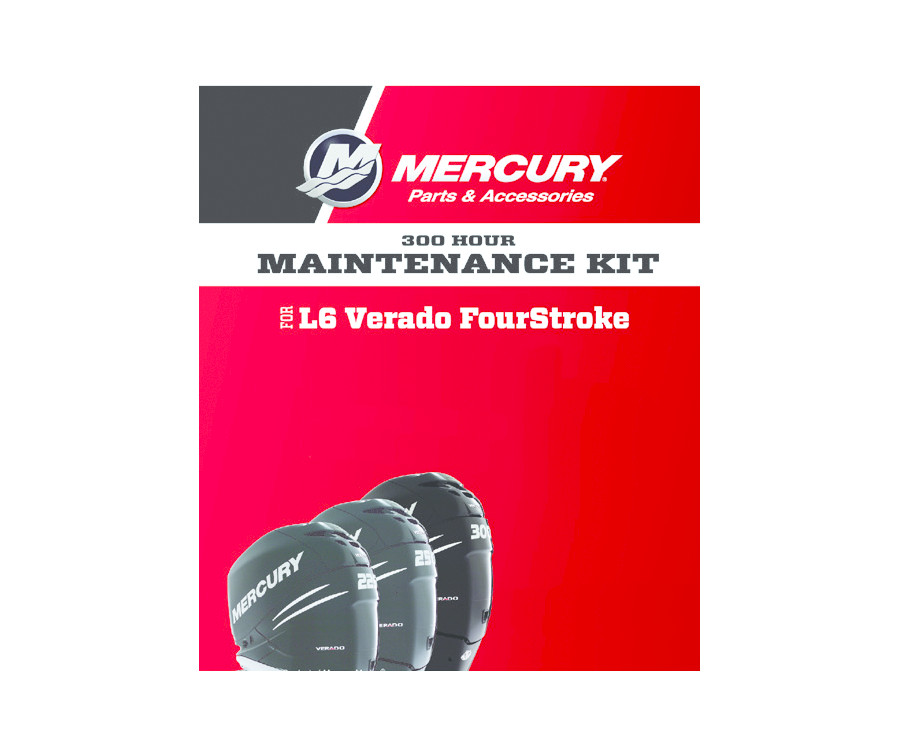 Wartungskit 300h Mercury F150, F175, F200, F225 V6, auch Racing, SeaPro & Pro XS, 8M0149930