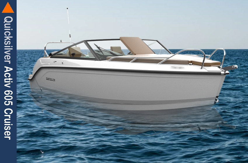 Quicksilver Activ 605 Cruiser mit Mercury 115 PS In Zulauf