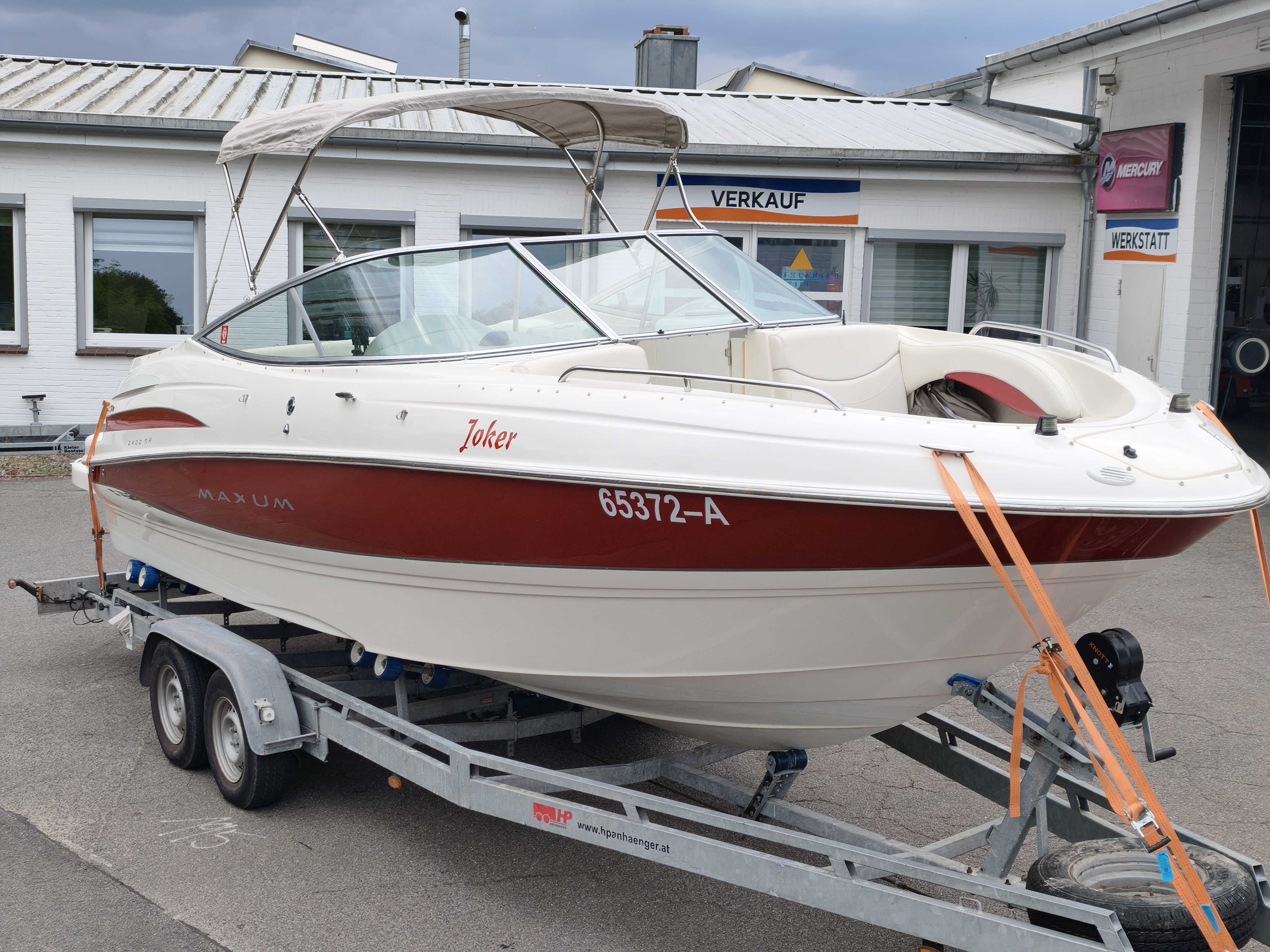 Maxum 2400 SR Bowrider mit Mercruiser 5.7l und Trailer Gebraucht