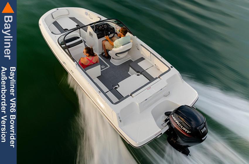 VR4 Bowrider Outboard mit 115PS