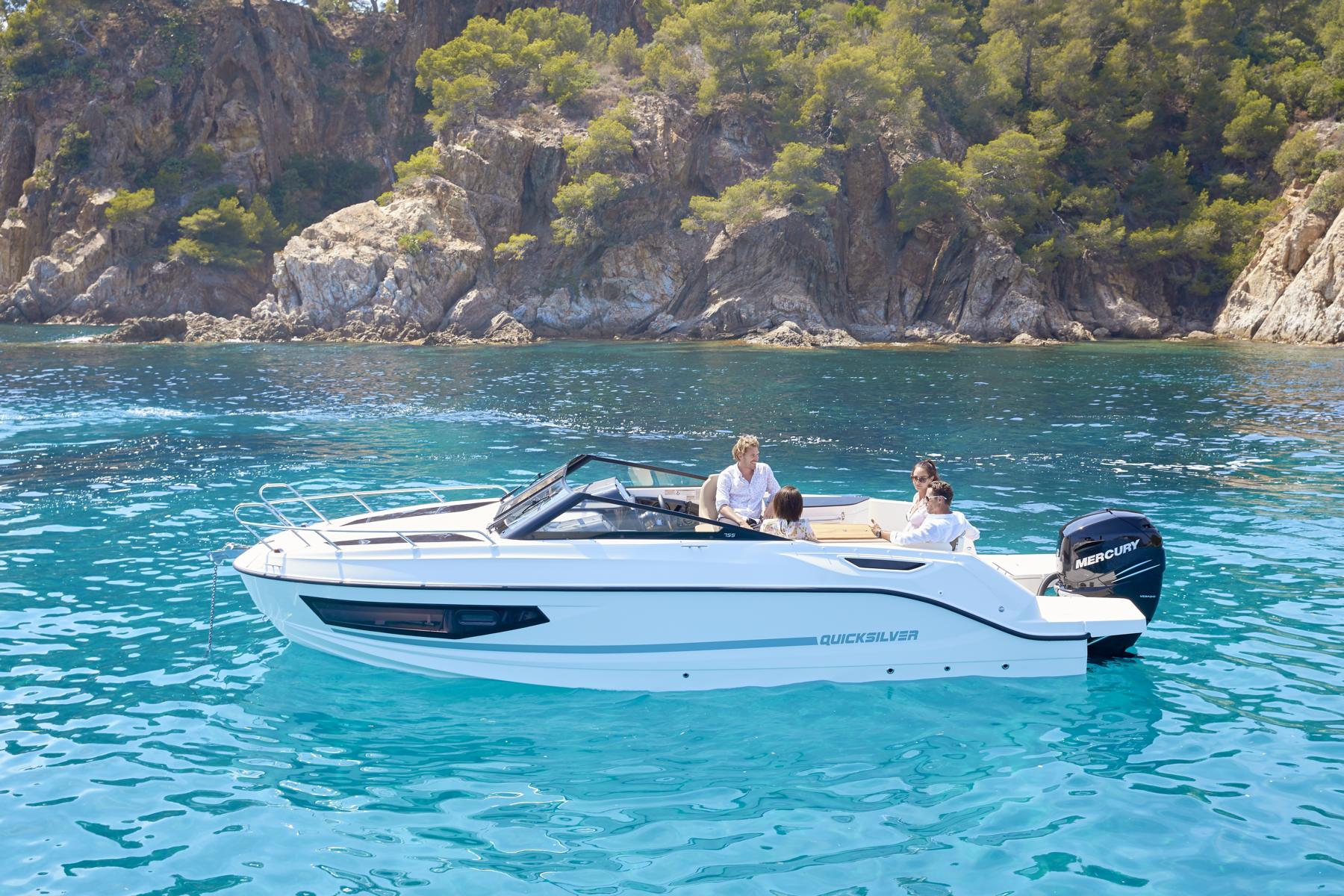 Quicksilver Activ 755 Cruiser mit 250 PS, in Zulauf (#052424)