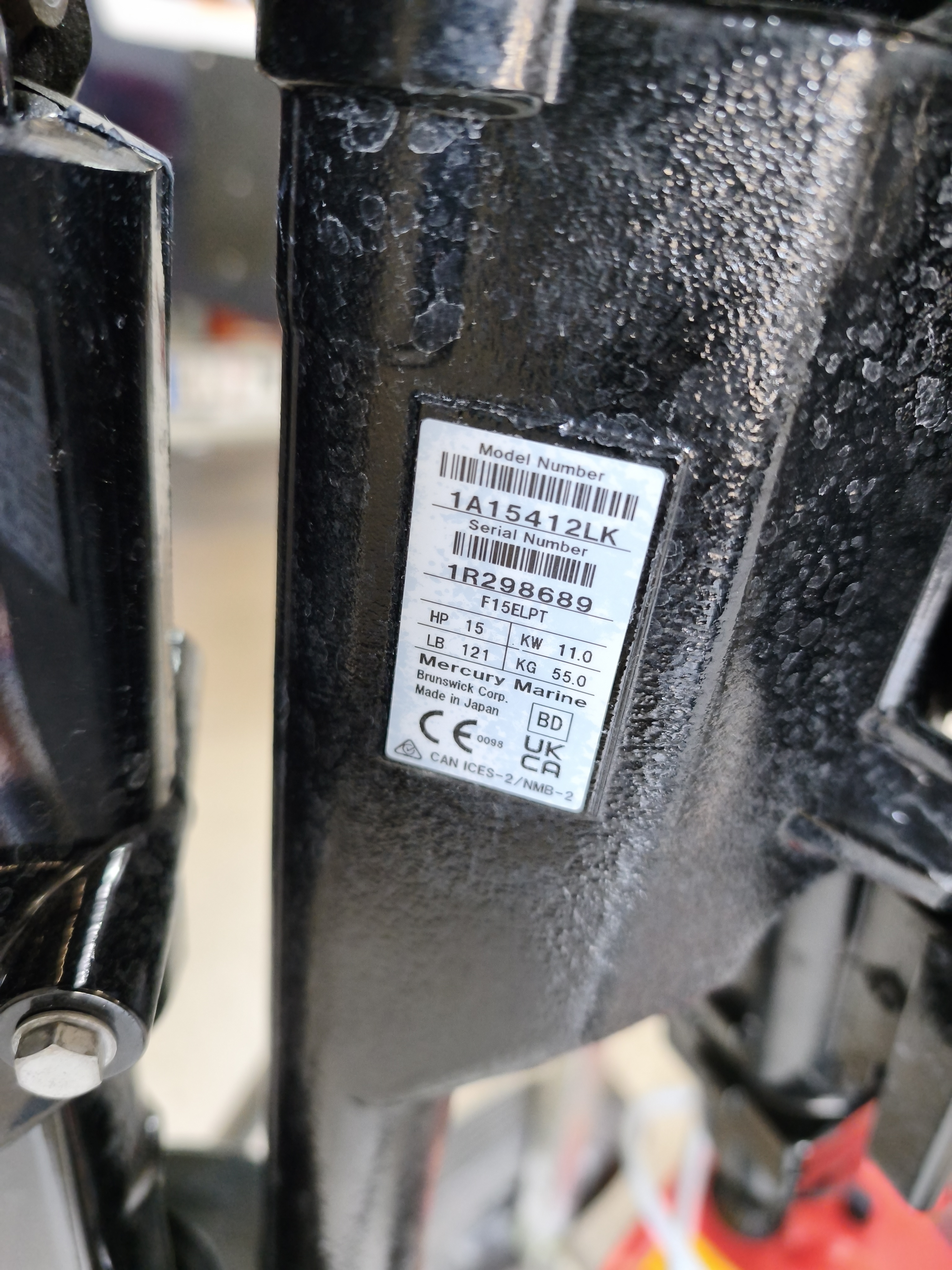 Mercury F 15 ELPT EFI Gebraucht