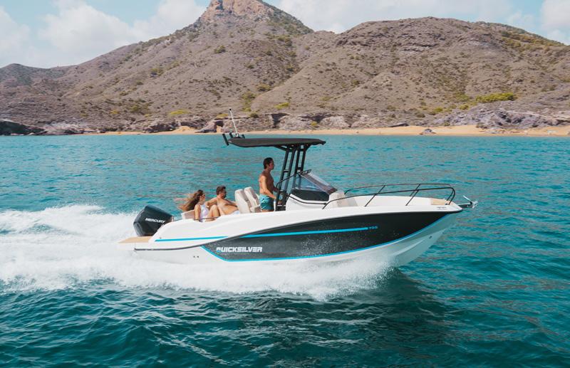 Quicksilver Activ 705 Open mit Mercury 175PS Lagerboot